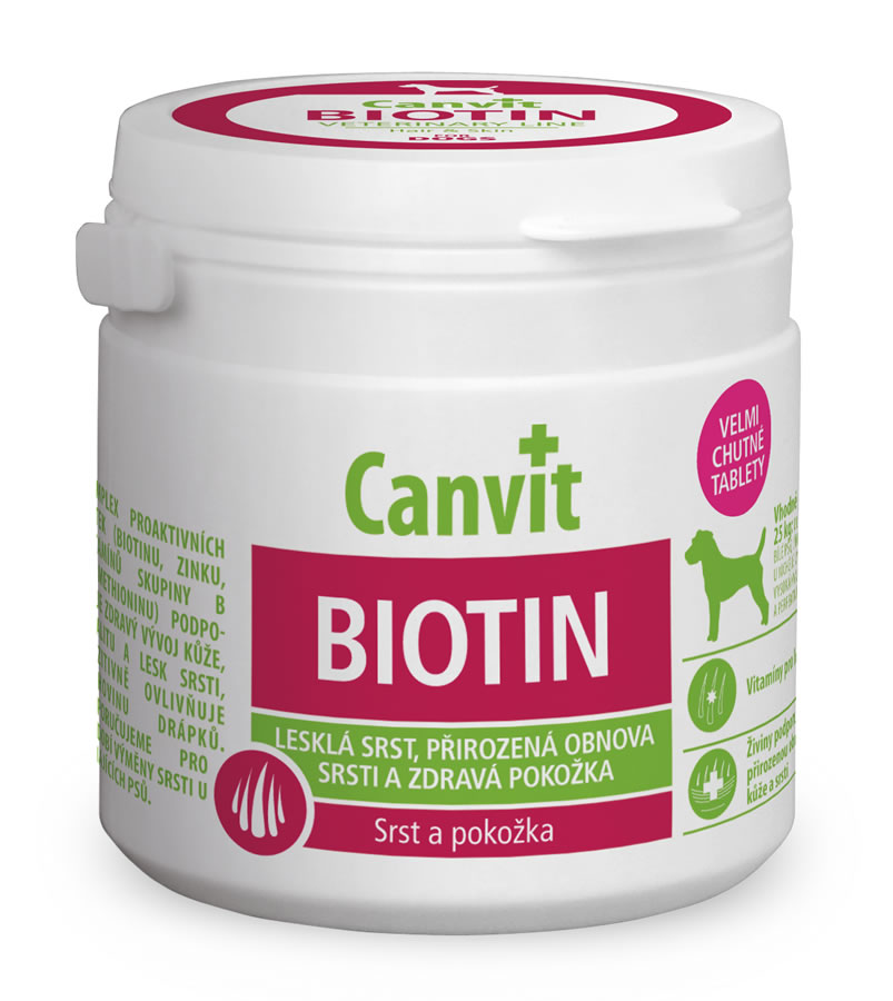 Canvit Biotin pro psy ochucený 100g