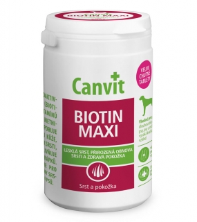 Canvit Biotin Maxi pro psy ochucený 500g